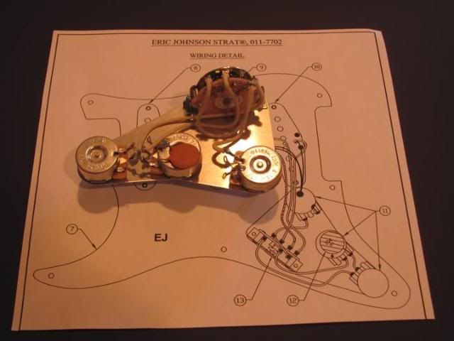 I love Eric Johnson strat wiring
